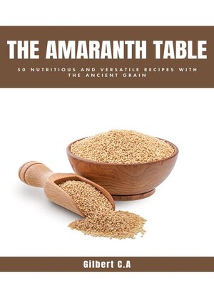 cover image of The Amaranth Table